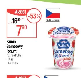 Kunín Sametový jogurt