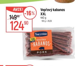 Vepřový kabanos XXL 440 g