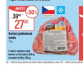 Kuřecí polévková směs 1 kg