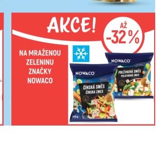 Na mraženou zeleninu značky Nowaco