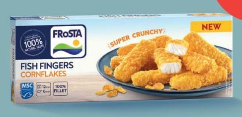 Frosta Fish Fingers Cornflakes