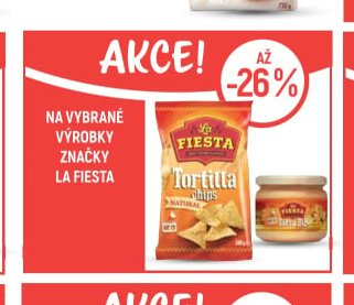 Na vybrané výrobky značky La Fiesta