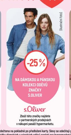 Kolekce oděvů značky s.Oliver