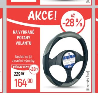 Potahy volantu