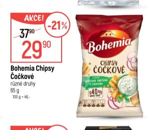 Bohemia Chipsy Čočkové