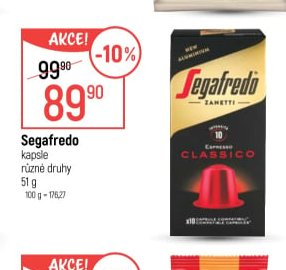 Segafredo kapsle