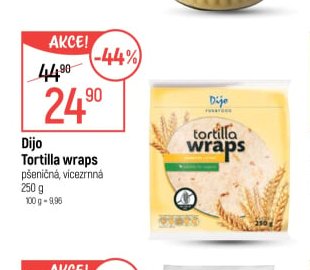 Dijo Tortilla wraps