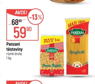 Panzani těstoviny
