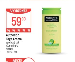 Authentic Toya Aroma sprchový gel