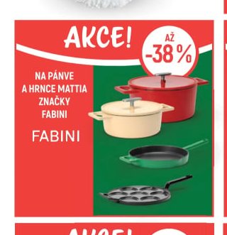 Pánve a hrnce Mattia značky Fabini