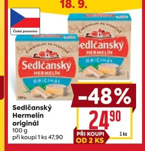 Sedlčanský Hermelín originál
