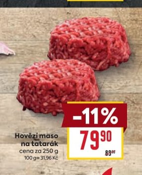 Hovězí maso na tatarák