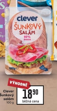 Clever Šunkový salám 100 g