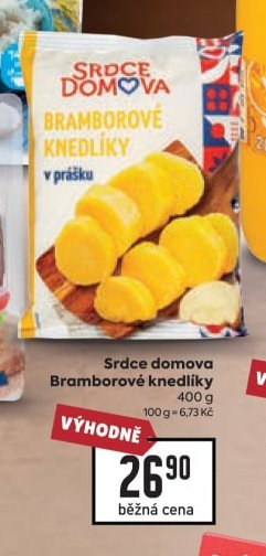 Srdce domova Bramborové knedlíky 400 g