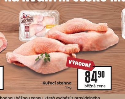 Kuřecí stehna 1 kg