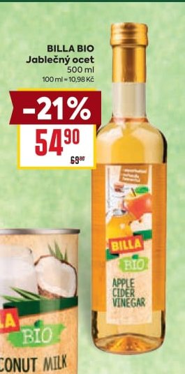 BILLA BIO Jablečný ocet