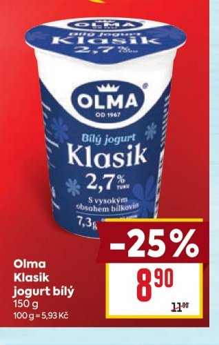Olma Klasik jogurt bílý 150 g