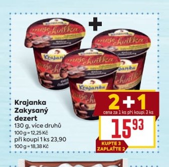 Krajanka Zakysaný dezert