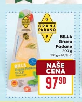 BILLA Grana Padano