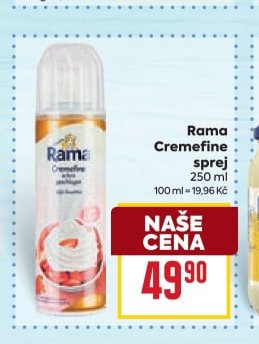 Rama Cremefine sprej