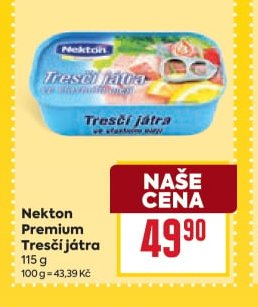 Nekton Premium Tresčí játra