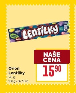 Orion Lentilky 28 g