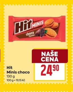 Hit Minis choco 130 g