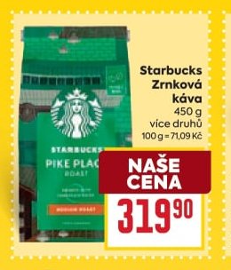 Starbucks Zrnková káva