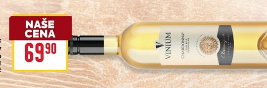 Vinium Classic Chardonnay jakostní víno polosuché