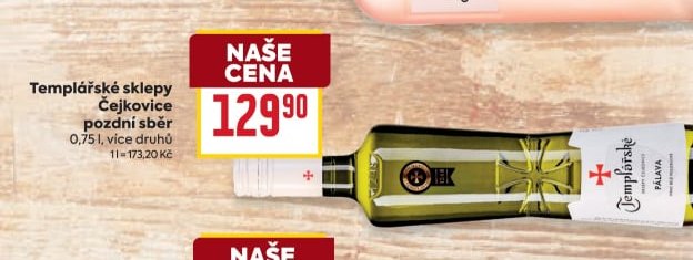 Templářské sklepy Čejkovice pozdní sběr