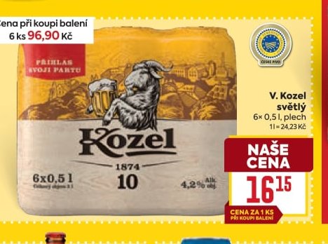 V. Kozel světlý
