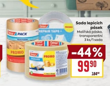 Sada lepicích pásek