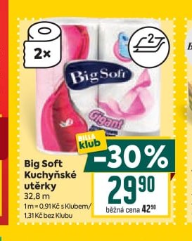 Big Soft Kuchyňské utěrky
