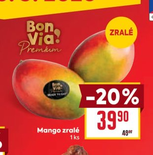 Mango zralé