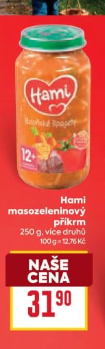 Hami masozeleninový příkrm