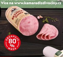 KOSTELECKÉ UZENINY ŘEZNICKÁ ŠUNKA VÝBĚROVÁ
