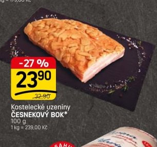 Kostelecké uzeniny ČESNEKOVÝ BOK