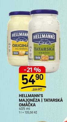 HELLMANN'S MAJONÉZA | TATARSKÁ OMÁČKA