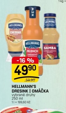HELLMANN'S DRESINK | OMÁČKA