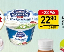 Kunín Zakysaná smetana