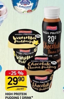 High Protein Pudding/Drink