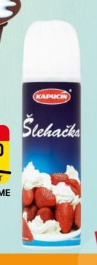 Kapucín šlehačka ve spreji