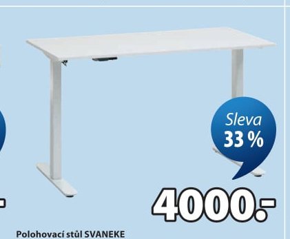 Polohovací stůl SVANEKE