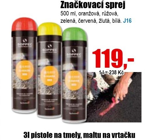 Značkovací sprej