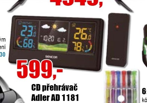 Meteorologická stanice SENCOR SWS 4100