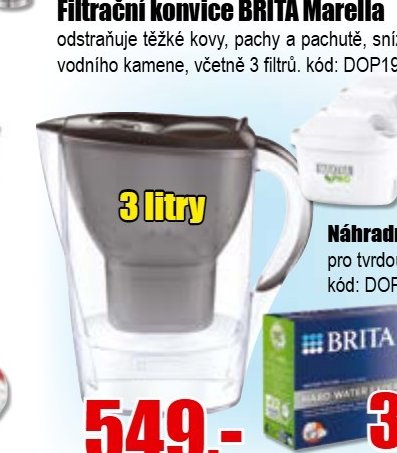 Filtrační konvice BRITA Marella