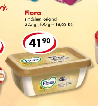 Flora s máslem, original
