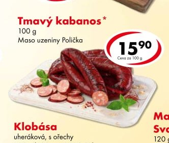 Tmavý kabanos