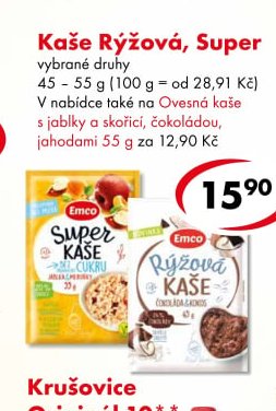 Kaše Rýžová, Super