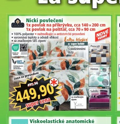Nicki povlečení
